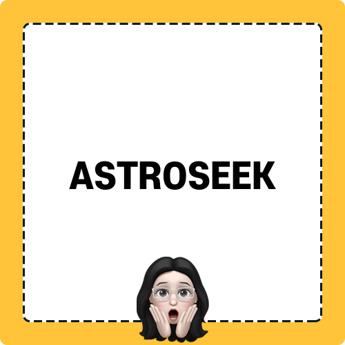 ASTROSEEK 관련한 내용