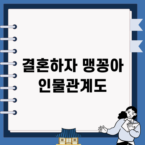 결혼하자 맹꽁아 인물관계도