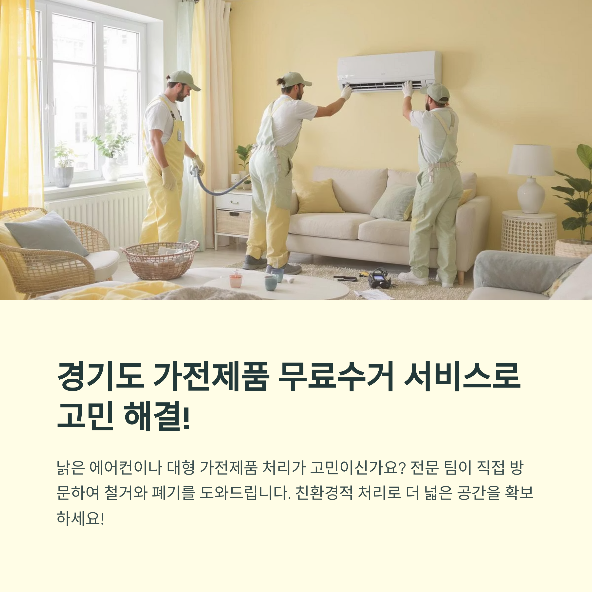 경기도가전제품무료수거 서비스 이용하기